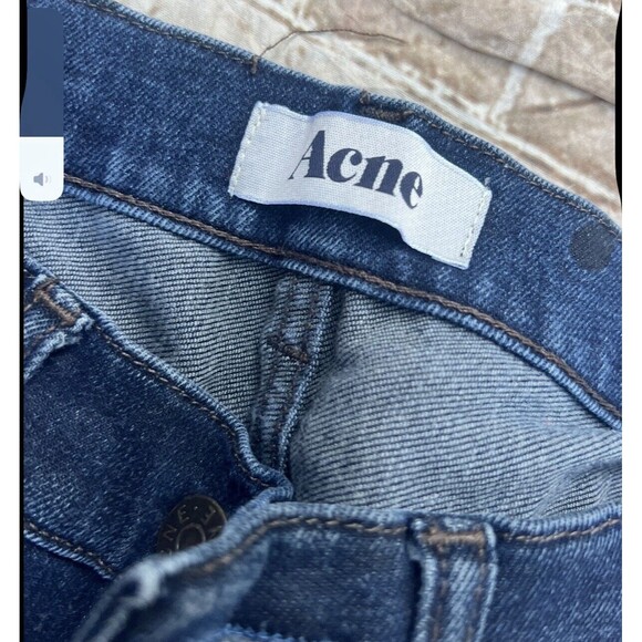 Acne Studios Ace Oreo Jeans 30 X 32 Denim - Picture 4 of 8